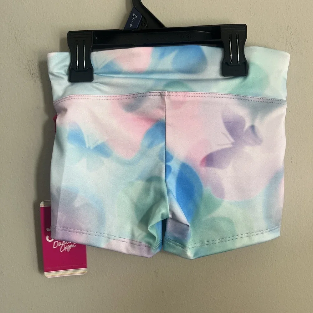 Short XS (5-6) Justice Girls Dance Gym Multicolor Polyester MPN JSZV7